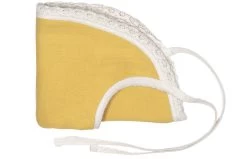 Lätzchen Paris Aus Musselin Stoff In Senf -BabyTraum Deutschland Verkaufs-Shop kindsgut latzchen paris aus musselin stoff in senf 4