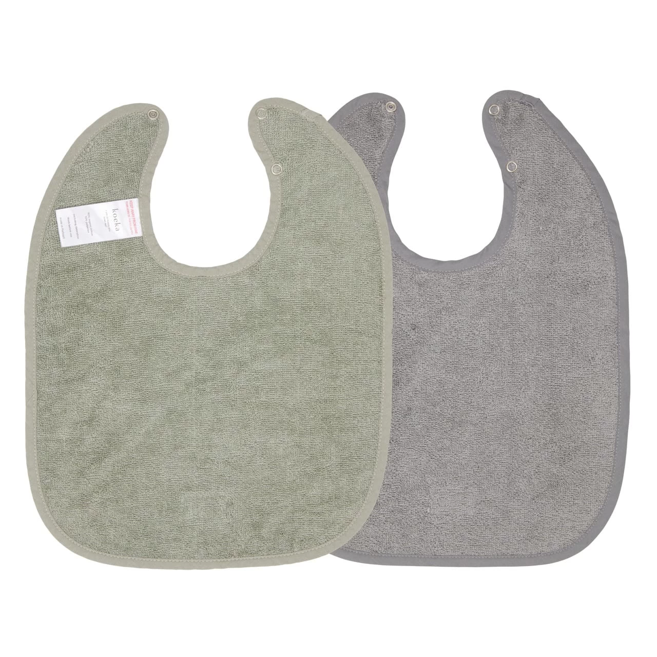 Lätzchen 2-Pack Dijon Daily In Sand/Grau 2 Lätzchen 2-Pack Dijon Daily In Sand/Grau – Bild 2