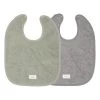 Lätzchen 2-Pack Dijon Daily In Sand/Grau
