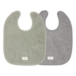 Lätzchen 2-Pack Dijon Daily In Sand/Grau