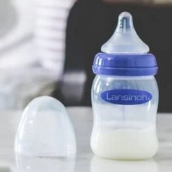 Lansinoh Babyflasche NaturalWave, Anti-Kolik-Weithals, Gr.M, 240 Ml, Ab 6M In Transparent -BabyTraum Deutschland Verkaufs-Shop lansinoh babyflasche naturalwave anti kolik weithals gr m 240 ml ab 6m in transparent 3