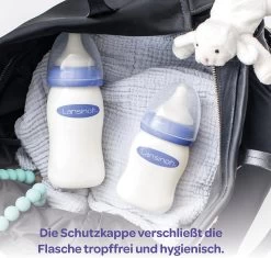 Lansinoh Weithalsflasche Mit NaturalWave™ Sauger Gr. S, 160ml -BabyTraum Deutschland Verkaufs-Shop lansinoh weithalsflasche mit naturalwave sauger gr s 160ml 3