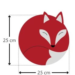 Wärmekissen "Fuchs Luca" In Rot - Ø 25 Cm 9 Wärmekissen "Fuchs Luca" In Rot - Ø 25 Cm -BabyTraum Deutschland Verkaufs-Shop leschi warmekissen fuchs luca in rot o 25 cm 2