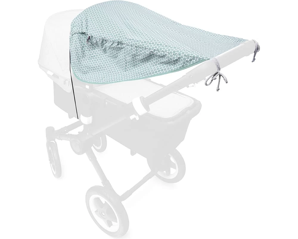 Sonnensegel „JOHANNA“ In Prisma Mint / Grau 1 Sonnensegel „JOHANNA“ In Prisma Mint / Grau