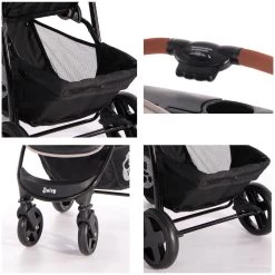 Kinderwagen Buggy Daisy In Grau -BabyTraum Deutschland Verkaufs-Shop lorelli kinderwagen buggy daisy in grau 4