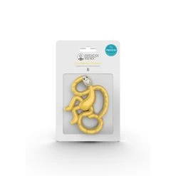 Matchstick Monkey Beißring / Zahnungshilfe Affe Mini Gelb -BabyTraum Deutschland Verkaufs-Shop matchstick monkey matchstick monkey beissring zahnungshilfe affe mini gelb 2