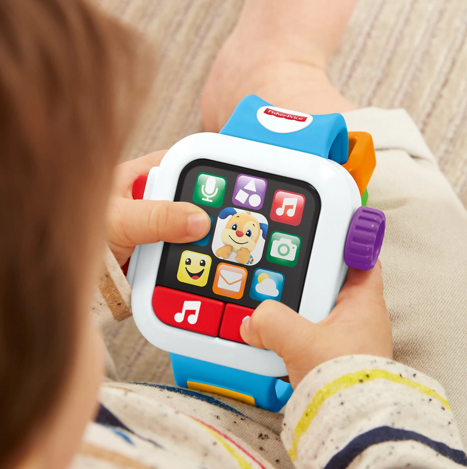 MATTEL Fisher-Price Lernspaß Smart Watch, Baby-Spielzeug, Lernspielzeug 6 MATTEL Fisher-Price Lernspaß Smart Watch, Baby-Spielzeug, Lernspielzeug – Bild 6