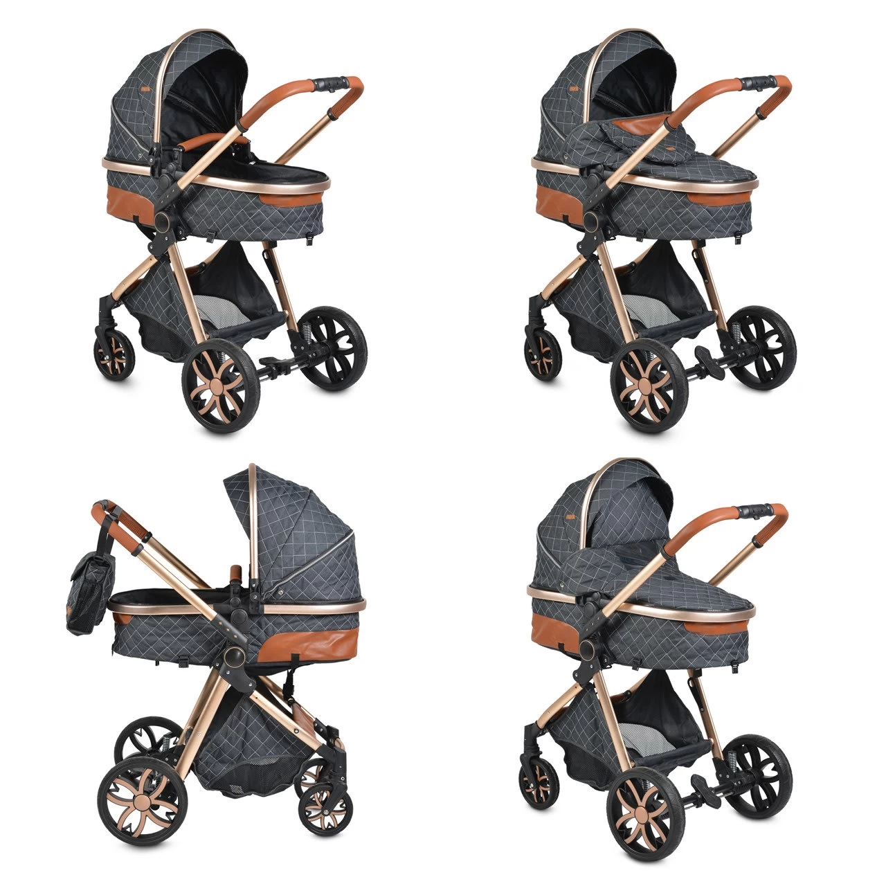 Kinderwagen Alma In Grau 4 Kinderwagen Alma In Grau – Bild 4