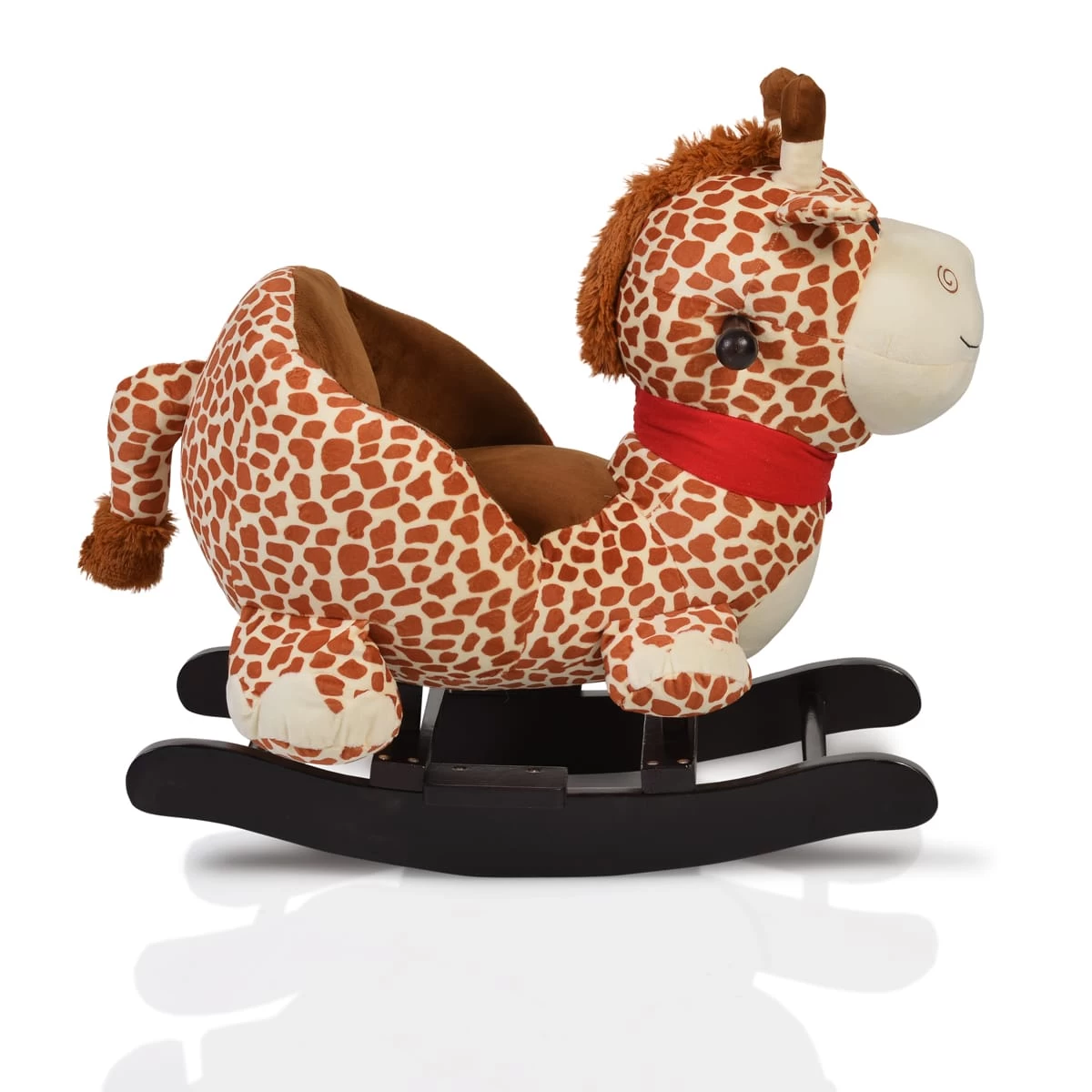 Plüsch Schaukeltier Giraffe WJ-635 In Natur 2 Plüsch Schaukeltier Giraffe WJ-635 In Natur – Bild 2