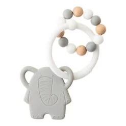 NATTOU Beißring Silikon In Blau