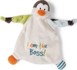 Nici Schmusetuch Pinguin "I Am The Boss" (47133)