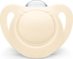 NUK For Nature Silikon-Schnuller, 6-18 M, 2 St, Beige -BabyTraum Deutschland Verkaufs-Shop nuk for nature silikon schnuller 6 18 m 2 st beige 2