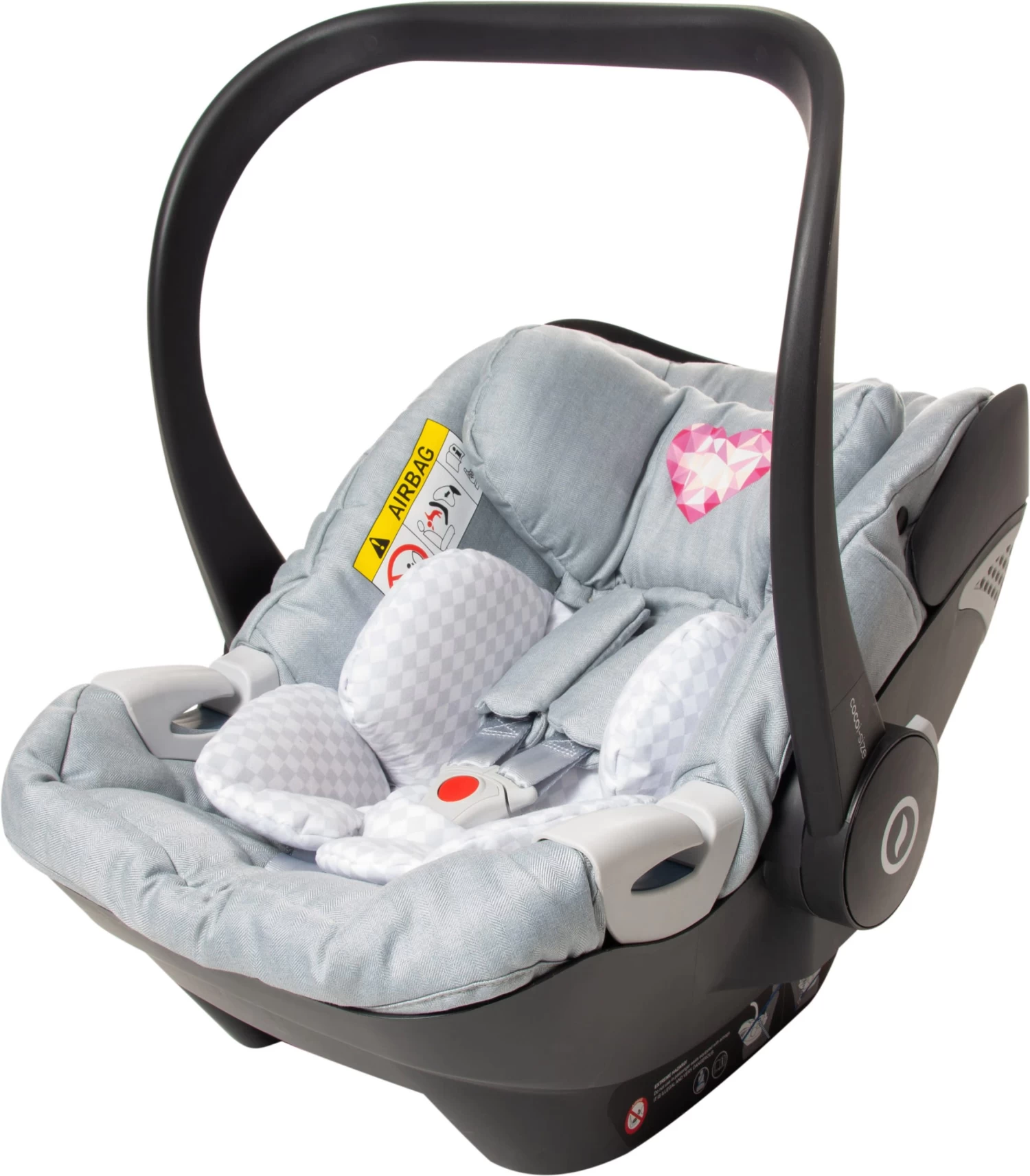 Babyschale "Coco I-Size" - Sarah Harrison HEART 1 Babyschale "Coco I-Size" - Sarah Harrison HEART