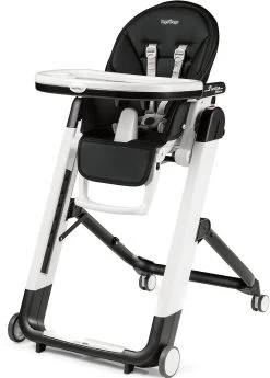 PEG PEREGO Hochstuhl Siesta Follow Me, Licorice (Kunstleder)