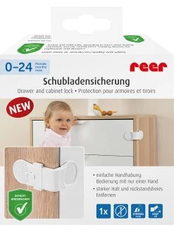 Reer 3er-Set: Schrank- Und Schubladensicherungen In Weiß -BabyTraum Deutschland Verkaufs-Shop reer 3er set schrank und schubladensicherungen in weiss 7