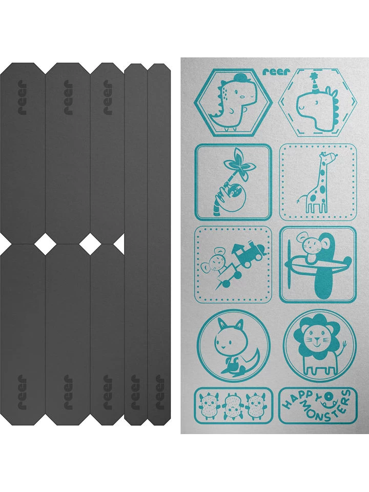 Reer Reflektorsticker-Set In Silber - 18 Stück 7 Reer Reflektorsticker-Set In Silber - 18 Stück – Bild 7