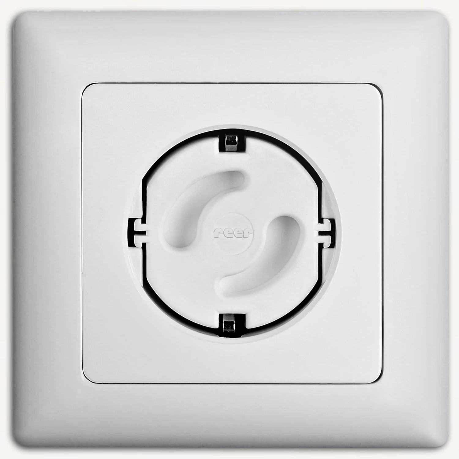 Reer Steckdosenkappen, Drehbar, 5er Set 1 Reer Steckdosenkappen, Drehbar, 5er Set