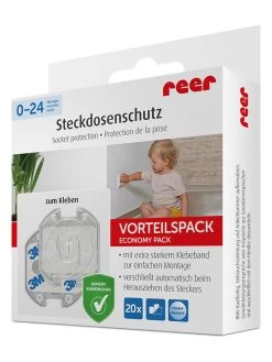 Reer Steckdosenschutz In Transparent - 20 Stück 6 Reer Steckdosenschutz In Transparent - 20 Stück -BabyTraum Deutschland Verkaufs-Shop reer steckdosenschutz in transparent 20 stuck 2