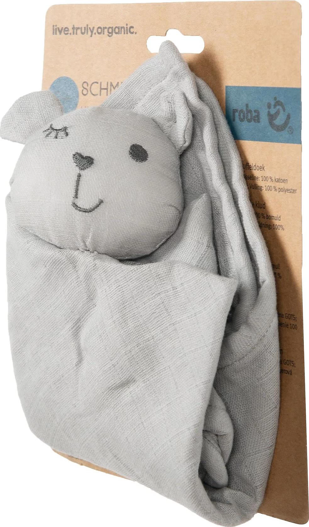Roba Schmusetuch Lil Planet Grau, 40x40 Cm 5 Roba Schmusetuch Lil Planet Grau, 40x40 Cm – Bild 5