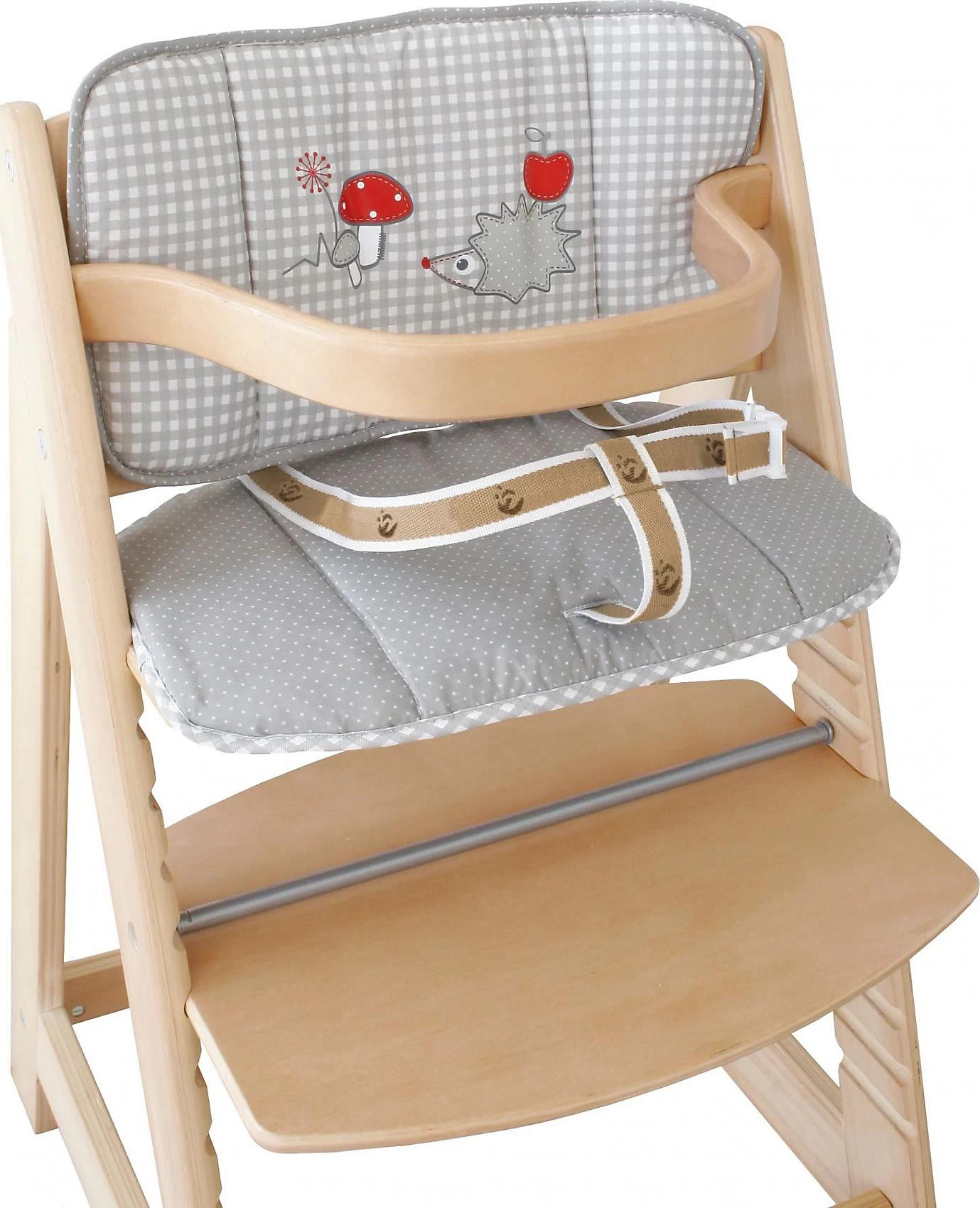 Roba Sitzverkleinerer 2-teilig Adam & Eule, Hochstuhleinlage/ Sitzkissen Für... 2 Roba Sitzverkleinerer 2-teilig Adam & Eule, Hochstuhleinlage/ Sitzkissen Für... – Bild 2