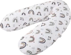 Rotho Babydesign Stillkissen Multi Boho Rainbow