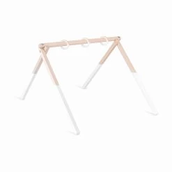 Spieltrapez "S" Mit Ringen In Weiß/natur - 50x40 Cm