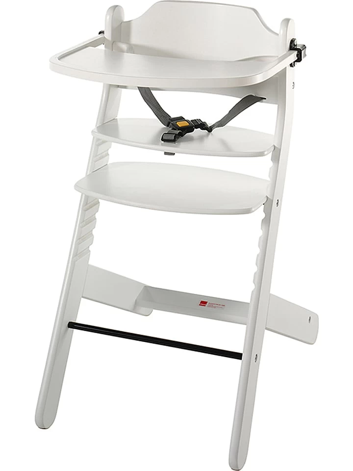 Hochstuhl "Best" In Weiß - (B)56 X (H)83 X (T)50 Cm 1 Hochstuhl "Best" In Weiß - (B)56 X (H)83 X (T)50 Cm