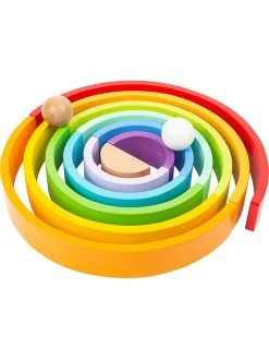 Small Foot Holzbausteine "Regenbogen XL" - Ab 12 Monaten -BabyTraum Deutschland Verkaufs-Shop small foot holzbausteine regenbogen xl ab 12 monaten 3