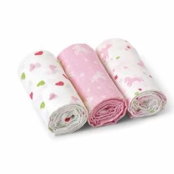 Sterntaler 3er Set Mulltücher Pferde 80 X 80 Cm In Bunt