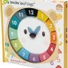 Tender Leaf Toys Steckspiel Uhr