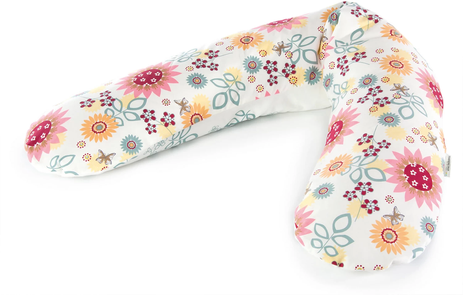 THERALINE Ersatzbezug Für Das Original Stillkissen, 190 X 38 Cm, Dessin 80 "Sommerblü... 1 THERALINE Ersatzbezug Für Das Original Stillkissen, 190 X 38 Cm, Dessin 80 "Sommerblü...