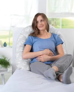 THERALINE Stillkissen In Grau 7 THERALINE Stillkissen In Grau -BabyTraum Deutschland Verkaufs-Shop theraline stillkissen in grau 2