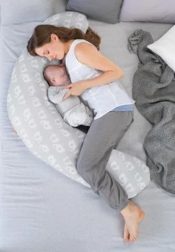 THERALINE Stillkissen In Grau 9 THERALINE Stillkissen In Grau -BabyTraum Deutschland Verkaufs-Shop theraline stillkissen in grau 4