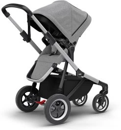 Thule Sleek + Bassinet, Stadtbuggy Mit Kinderkörbchen, Grey Melange 12 Thule Sleek + Bassinet, Stadtbuggy Mit Kinderkörbchen, Grey Melange -BabyTraum Deutschland Verkaufs-Shop thule sleek bassinet stadtbuggy mit kinderkorbchen grey melange 2