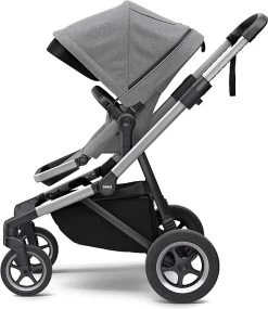 Thule Sleek + Bassinet, Stadtbuggy Mit Kinderkörbchen, Grey Melange 13 Thule Sleek + Bassinet, Stadtbuggy Mit Kinderkörbchen, Grey Melange -BabyTraum Deutschland Verkaufs-Shop thule sleek bassinet stadtbuggy mit kinderkorbchen grey melange 3