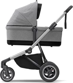 Thule Sleek + Bassinet, Stadtbuggy Mit Kinderkörbchen, Grey Melange 15 Thule Sleek + Bassinet, Stadtbuggy Mit Kinderkörbchen, Grey Melange -BabyTraum Deutschland Verkaufs-Shop thule sleek bassinet stadtbuggy mit kinderkorbchen grey melange 5
