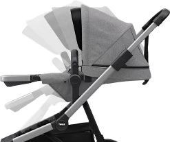 Thule Sleek + Bassinet, Stadtbuggy Mit Kinderkörbchen, Grey Melange 18 Thule Sleek + Bassinet, Stadtbuggy Mit Kinderkörbchen, Grey Melange -BabyTraum Deutschland Verkaufs-Shop thule sleek bassinet stadtbuggy mit kinderkorbchen grey melange 8