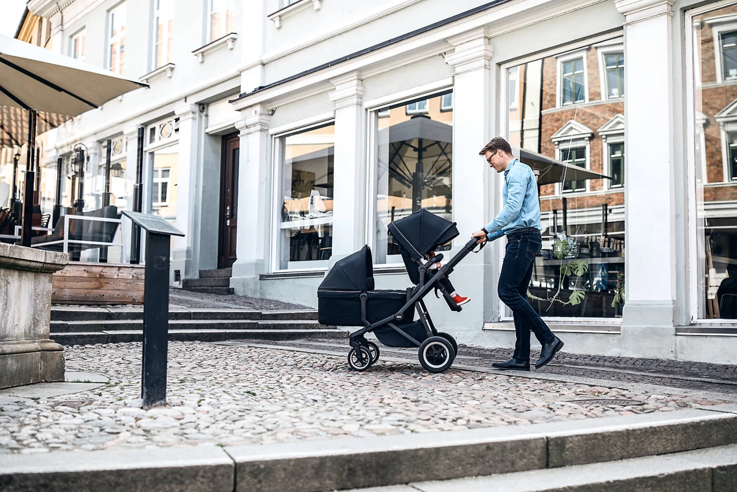 Thule Sleek Sibling Seat, Geschwistersitz Midnight Black 3 Thule Sleek Sibling Seat, Geschwistersitz Midnight Black – Bild 3