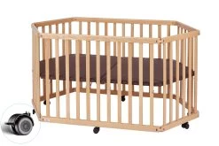 6-ECK Laufgitter "tiSsi" In Natur - Ca. 93 X 133cm