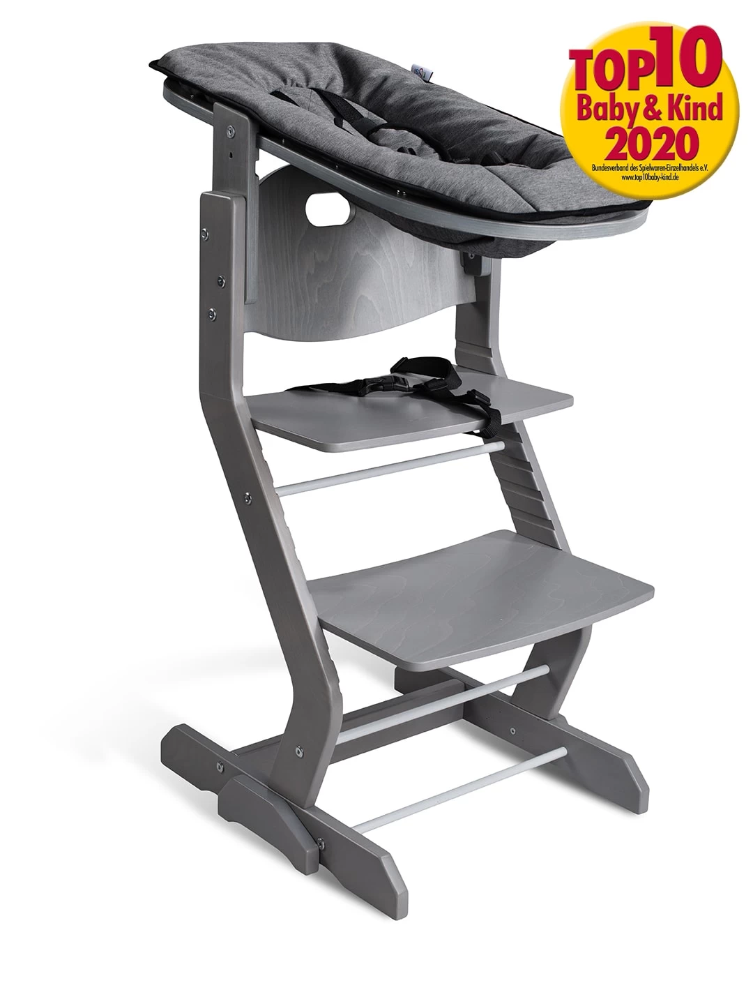 Babyaufsatz "tiSsi" In Grau / Anthrazit 2 Babyaufsatz "tiSsi" In Grau / Anthrazit – Bild 2