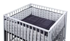 TiSsi Nestchen Für 4-Eck Laufgitter LION In Grau - Ca. 90 X 86cm