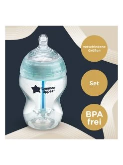 9tlg. Babyflaschen-Set In Transparent/ Hellblau 7 9tlg. Babyflaschen-Set In Transparent/ Hellblau -BabyTraum Deutschland Verkaufs-Shop tomme tippee 9tlg babyflaschen set in transparent hellblau 3