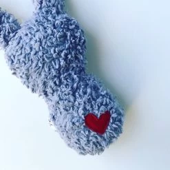 Rassel "Hase Doris Dampf" In Lila/Blau -BabyTraum Deutschland Verkaufs-Shop trudchens welt rassel hase doris dampf in lila blau 5