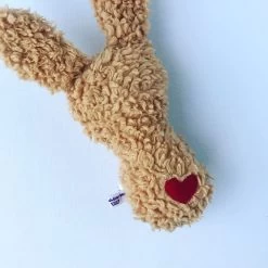 Rassel "Hase Rudi Rumba" In Beige/Blau -BabyTraum Deutschland Verkaufs-Shop trudchens welt rassel hase rudi rumba in beige blau 4