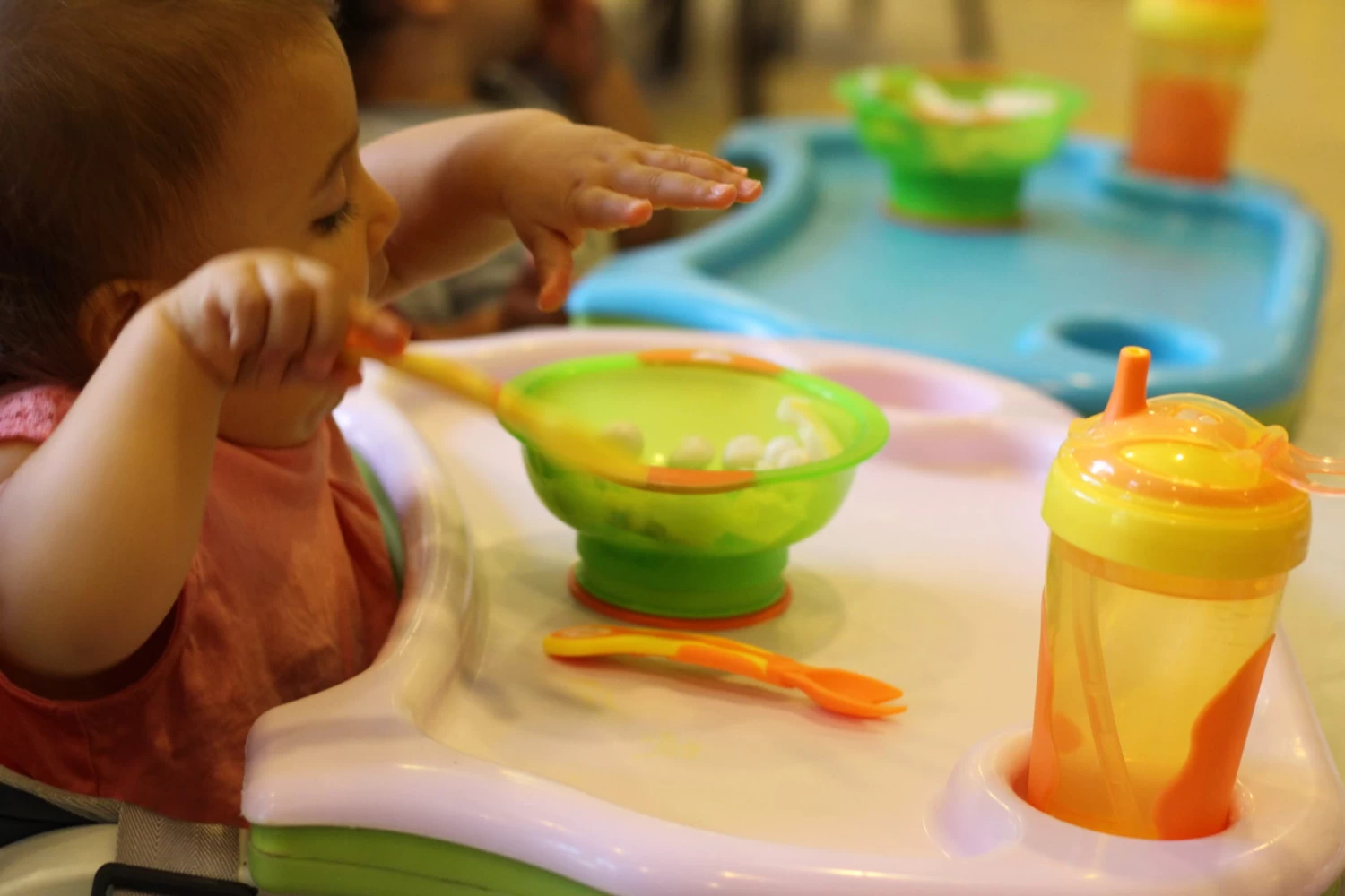 Baby´s Erster Löffel 5 Stk. Orange 2 Baby´s Erster Löffel 5 Stk. Orange – Bild 2