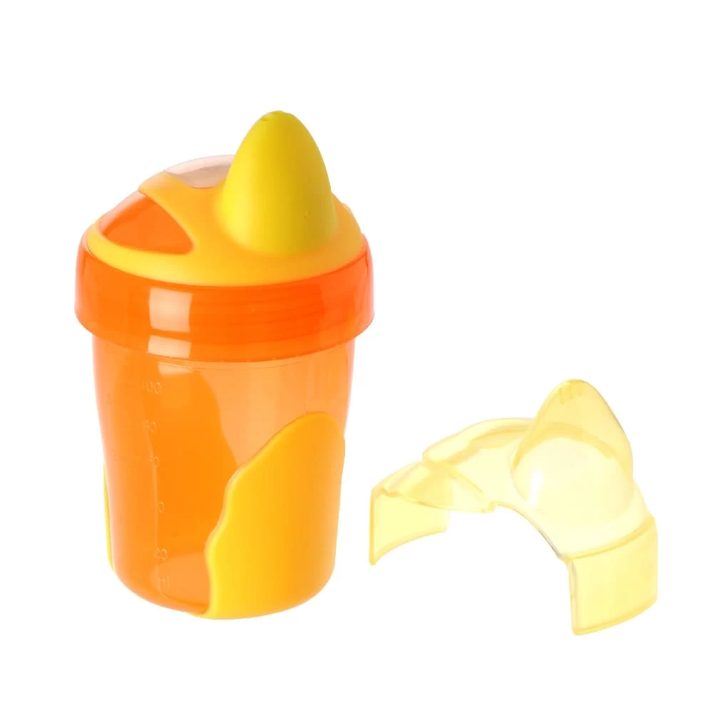 Baby´s Erster Trinklernbecher 120ml Orange 1 Baby´s Erster Trinklernbecher 120ml Orange