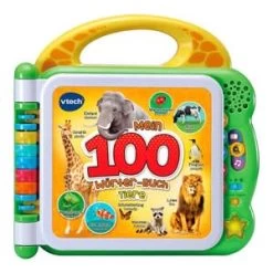 VTech Lernspaß Mein 100-Wörter-Buch - Tiere In Mehrfarbig