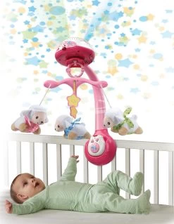 VTech Schäfchen-Mobile Pink -BabyTraum Deutschland Verkaufs-Shop vtech schafchen mobile pink 6